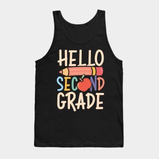 Hello Second Grade Tank Top